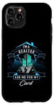 Coque pour iPhone 11 Pro T-shirt I'm A Realtor Ask Me For My Card pour Realtor