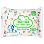 3 X 60 ALDI Mamia  pack Flushable Toilet Wipes Biodegradable  For Toddlers (180)