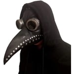 KEEHOM Pestdoktormask, Latex Lång Näsa Fågel Näbb Mask Pest Näbb Mask Doktor Fågel Mask Nit Steampunk