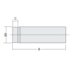 Røykrør Kaminexperten 1000 mm Sort 120