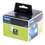 DYMO LabelWriter 41mm x 89mm Small name badge labels (vit (vit)