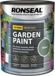 Ronseal Garden Paint Metal Wood Brick Stone Shed Furniture Pots 750ml - Willow