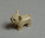 LEGO 29602 6353130 Tan French Bulldog Pug Pet Dog x1