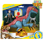 Fisher-Price Imaginext Jurassic World Dominion Dinosaur Toy Play Figure Playsets