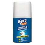 KAPO Aerosol Recharge Mouches et Moustiques - 250 ml - Idéal pour Éliminer Efficacement les Mouches et Moustiques - Prêt à l'emploi