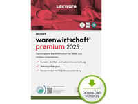 Lexware Warenwirtschaft Premium 2025 "Unbegrenzte Laufzeit" Download, Varuhanteringssystem, Tyska, Esd (Electronic Software Download), Windows 11 Enterprise X64, Windows 10, Windows 11 Home, Windows 10 Education, Windows 11 Pro,...