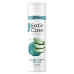 Gillette Satin Care Sensitive Aloe Vera Glide Scented Shave Gel 200ml