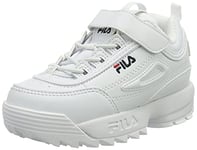 FILA Mixte Enfant Disruptor Tdl Sneaker, White, 23.5 EU