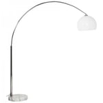 Lampadaire Rétro "Arc XL" 195cm Blanc