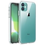 BRINCH iPhone11 6,1 tum Fodral Hög slagtålighet - TPU - Genomskinlig