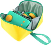 Housse Compatible avec Lunii Fabrique à Histoires,Pochette Compatible avec Lunii Boîte à Histoires,Sac Compatible avec Octave Casque,Jaune(Q74)