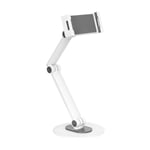 KONIC Universal Tabletop Study/Live Stream Tablet Stand - Height & Angle Adjustable - Compatible with most 4.7-12.9 Apple iPad and Samsung Galaxy Tablet - Weight  Capacity 1kg