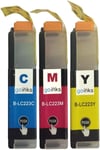 3 C/M/Y Ink Cartridges for use with Brother DCP-J925DW, MFC-J6510DW, MFC-J825DW