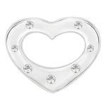 Perfection Crystals P3315-SK Seven Stone Heart Pendant (0. Jewellery