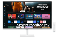 Samsung Smart Monitor M7 32" M70D - Blanc - UHD 4K