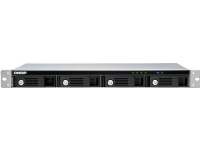QNAP TR-004U, HDD- / SSD kabinett, 2.5/3.5, Serial ATA II, Serial ATA III, 6 Gbit/s, Byte under drift (hotswap), Svart, Grå