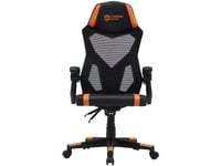 Canyon Gaming Stol Flow Mch01 Mesh Black Orange