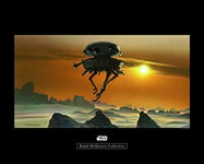 Poster d'Art Mural, 50cm x 40cm, Star Wars Classique RMQ Hoth Probe Droid