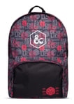 Hasbro Dungeons & Dragons Logo With All-Over Print Backpack Multi-Co (US IMPORT)