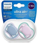 Tutti Philips Avent SCF085/34, 2 kpl, 6-18kk, pinkki/sininen