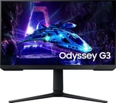 Samsung Odyssey G3 S24dg304eu - Led-Skjerm - 24" - 1920 X 1080 Full Hd (1080P) @ 180 Hz - Va - 1 Ms - Svart