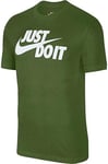 Nike Sportswear JDI T-Shirt - University Red/Black, Small