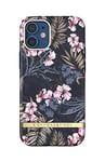 Richmond & Finch Coque de Téléphone Conçu pour iPhone 12 Mini Coque, 5.4 Pouces, Jungle Florale Coque, étuis Testés Contre Les Chutes, Bords Surélevés Antichoc, Housse De Protection