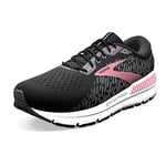 BROOKS Femme Addiction GTS 15 Chaussure de Course, Black/Ebony/Mauvewood, 41 EU