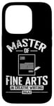 iPhone 14 Pro Master of Fine Arts in Creative Writing Poetry and Prose Case