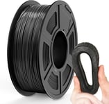 TPU Filament 1.75mm Noir, Flexible Imprimante 3D Filament TPU, 95A TPU Précision dimensionnelle +/- 0,03 mm, Bobine de 1kg, Noir.[G1260]