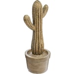 Atmosphera - Cactus - résine - doré - 11 - 5x30 cm créateur d'intérieur - Modèle 3