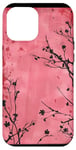 Coque pour iPhone 12 Pro Max Rose minimaliste floral sanglant rouge sang éclaboussure Halloween