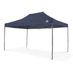 All Seasons Gazebos - Tonnelle pop-up 3x4.5m entièrement imperméable - Bleu marine