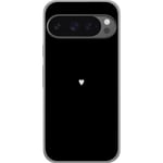 Google Pixel 9 Pro XL Genomskinligt Skal Hjärta