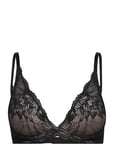 Lght Lined Plunge Lingerie Bras & Tops Plunge Bras Black Calvin Klein