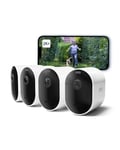 Arlo Pro 5 Full Home Security Kit, 2K Security Camera Wireless & HD Video Doorbell. Battery Operated Home Outdoor Cameras With Advanced Colour Night Vision, Secure Free Trial, 5 Cameras, White