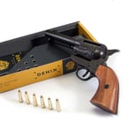 Denix Presentset - Revolver .45 Peacemaker Svart, USA 1873 Replika