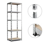 Etagere de Rangement  modulable et polyvalente pour atelier, garage, cave...Charges Lourdes 172x75x30cm - Gris