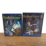 Saboteur Card Game Amigo Frederic Moyersoen Bundle 1 & 2 Expansion 5713 New Seal