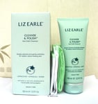 Liz Earle Cleanse & Polish Hot Cloth Cleanser & 1 x Muslin Cloth 100ml New BOXED