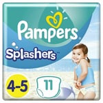 Pampers Splashers Swim Nappies Size 4 to 5 - Disposable Swimming Pants - 11 Pack