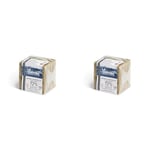 La Corvette Cube de Savon de Marseille Olive Ecocert Film 200 g (Lot de 2)