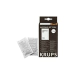 Détartrant poudre par 2 F054 F054001B pour Cafetière - Expresso broyeur Krups dolce gusto, nespresso