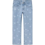 Name It Rose 6327 straight fit jeans til barn, light blue