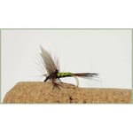 8 Pack of Greenwell Glory Dry Flies, WInged, Mixed 12 to 18 Best Dry Trout Flies