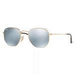 Ray-Ban RB3548 Hexagonal Flat Lens Sunglasses