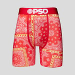 PSD Rich Bandana Gold Chain Paisley Red or Black Underwear Boxer Brief 22218003X