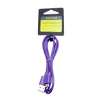 Eletra USB-USB-C Johto 1 M, violetti