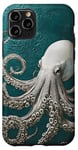 Coque pour iPhone 11 Pro Motif Octopus Ocean Life