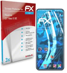 atFoliX 3x Screen Protection Film for Realme GT Neo 5 SE Screen Protector clear